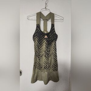adidas Black and Olive Women's Top
